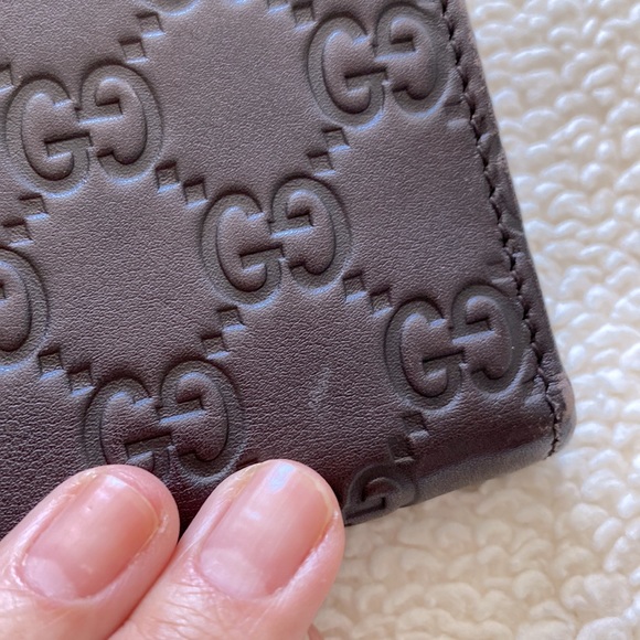 🤎 GUCCI Women’s Medium Leather Wallet Dark Brown - Picture 13 of 13